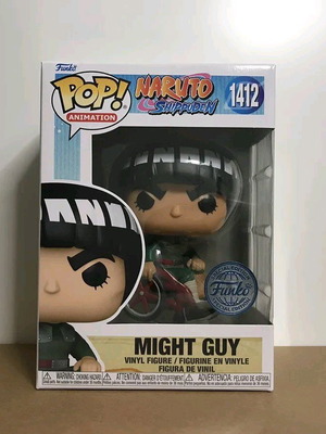 Funko Pop Might Guy #1412 Naruto Shippuden σε άριστη κατάσταση, αυθεντικό