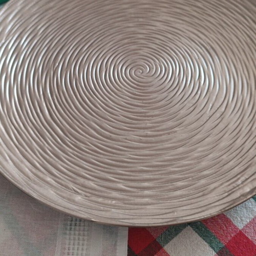 Bronze serving tray