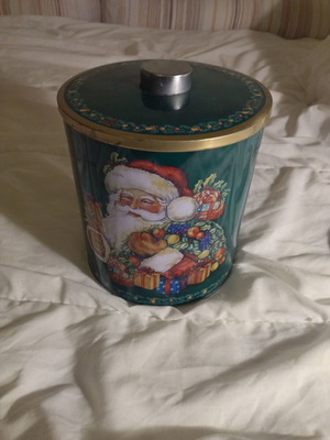 Christmas container used