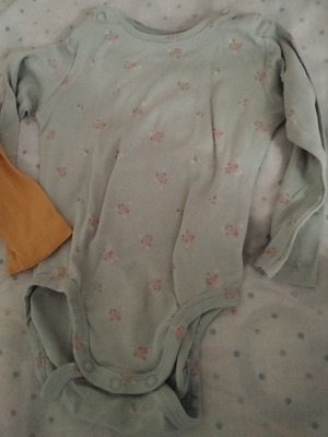 H&M set of 2 long-sleeve baby bodysuits
