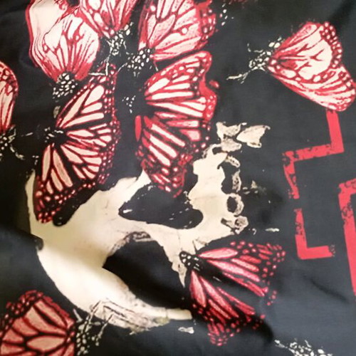 Elastic top like new, medium and large, black and red