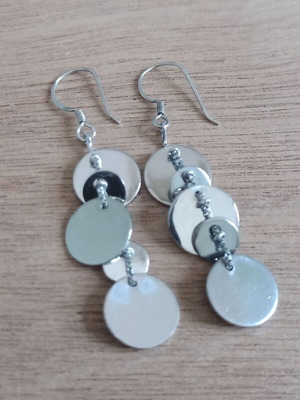 Silver 925 plated earrings new