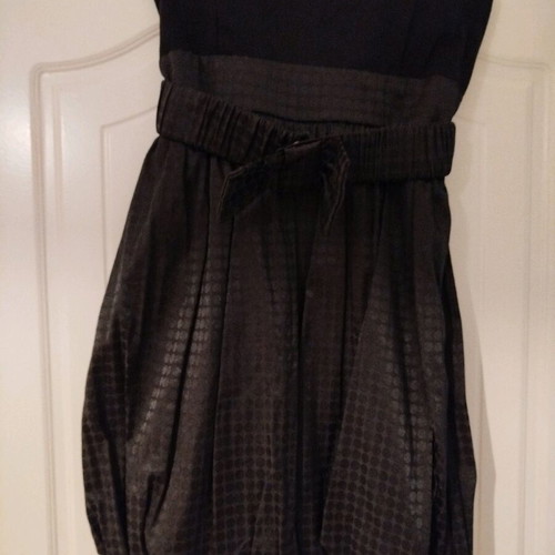 Black Balou dress with belt like new, size M