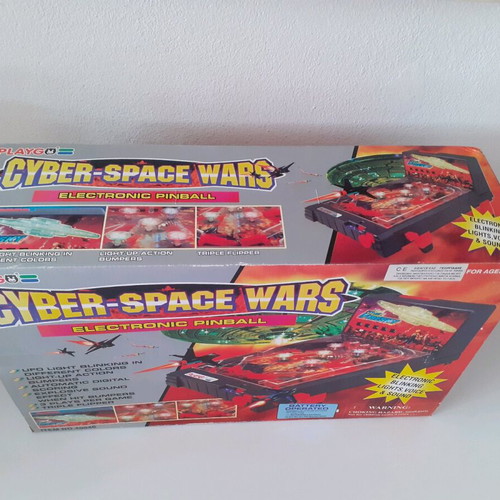 Cyber Space Wars electronic pinball Playgo Ltd new