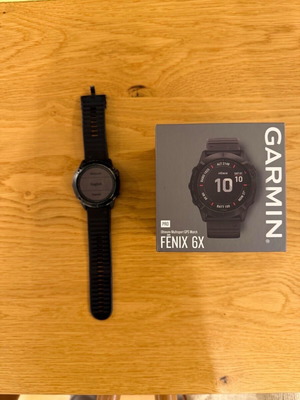 Garmin Fenix 6X Pro 51mm μεταχειρισμένο αδιάβροχο smartwatch με παλμογράφο
