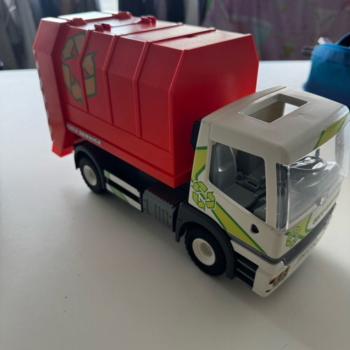 Playmobil City Life Recycling Truck 70200 like new partial set