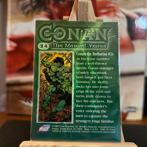Conan Series 4 The Marvel Years All-Chromium card