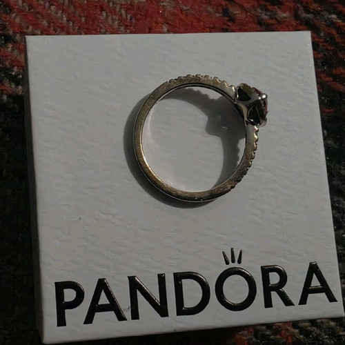 Pandora promise ring genuine new silver