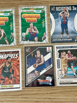 Parallel κάρτες Panini Euroleague 2023-24 καινούργιες, πακέτο 10 τεμαχίων
