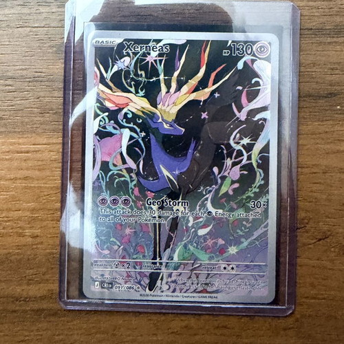 Xerneas CRI 091 Pokemon card new condition