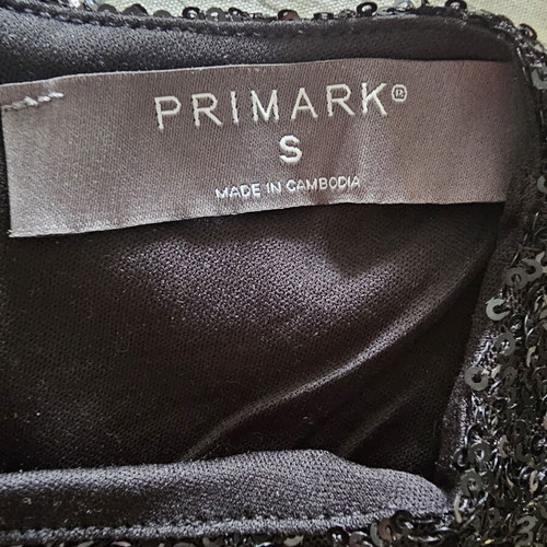 Mini dress Primark black like new, size S