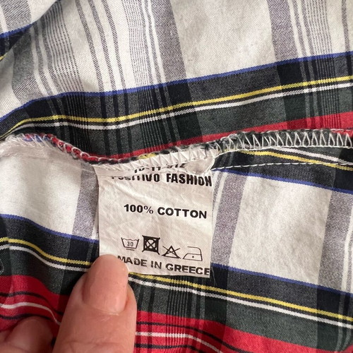 Positivo women's plaid western shirt size S like new