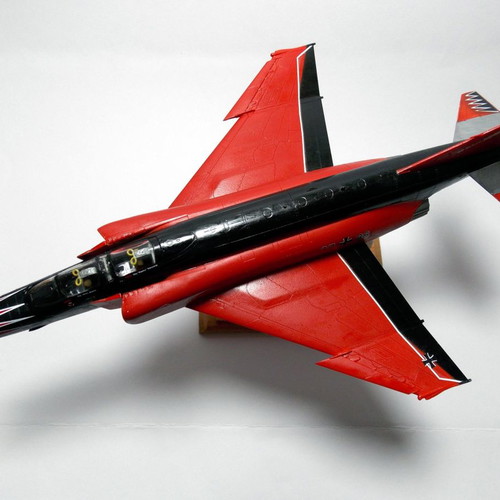 Πλαστικό μοντέλο F-4F επετειακό 1/72 με ξύλινη βάση
