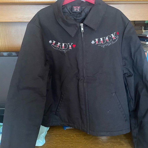 Lucky 13 women's jacket size Medium like new, black