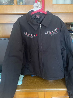 Lucky 13 women's jacket size Medium like new, black