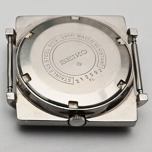 Seiko-5 Automatic 21 jewels used, silver, 1960s