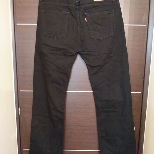 Levi's men's black denim pants new size 34/34