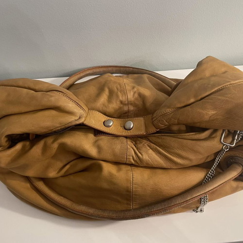 Sonia Rukiel leather shoulder bag used, authentic