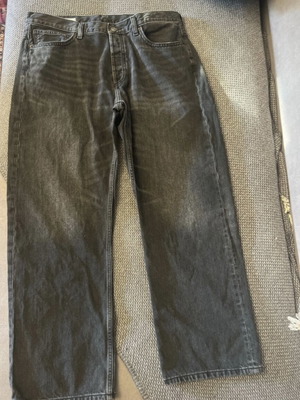 Zara women's black denim pants like new, size XXL 44 16