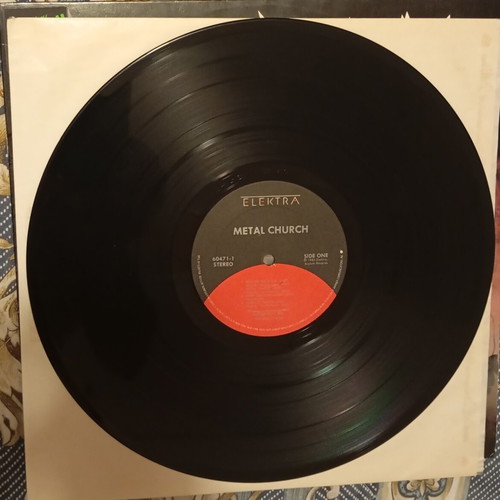 Metal Church vinyl record 1985 US Electra Records like new, metal