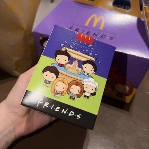 McDonald’s x Friends Ross figure new, sealed box