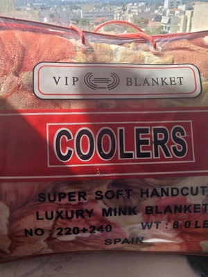 Κουβέρτα πολυτελείας super soft mink king size 220x240 καινούργια