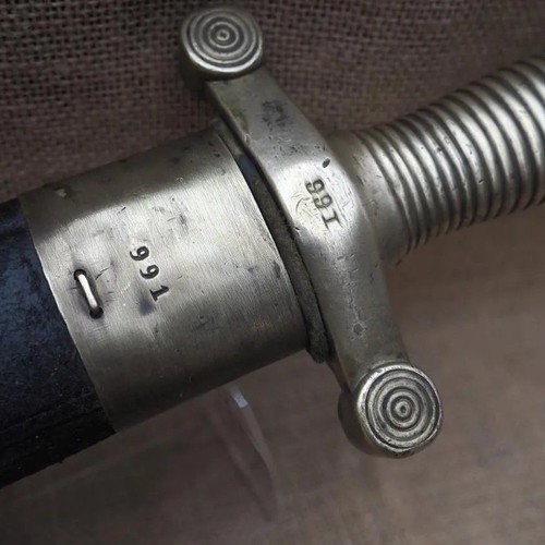 Decorative French sharpened sword used from 1831