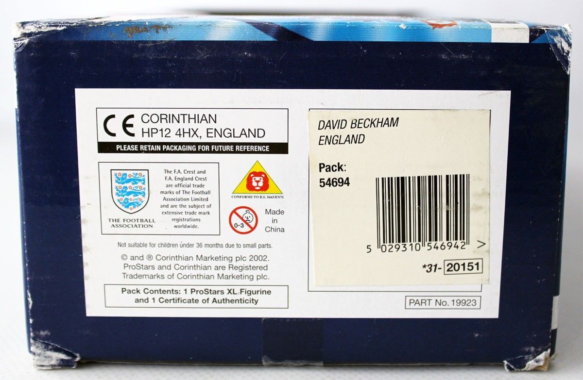 Corinthian Pro Stars XL David Beckham… - € 60,00 - Vendora.cy