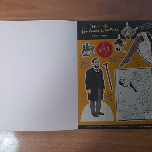 Art History Paper Dolls by Kyle Hilton