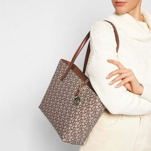 DKNY Bryant Women's Shoulder Shopper Bag Tan New