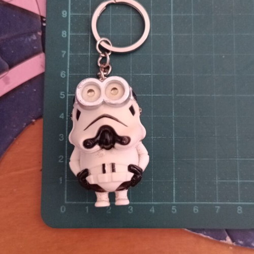 Stormtrooper keychain from Star Wars series, like new