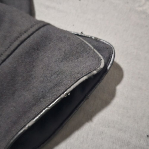 Paranoia black bolero jacket with black details