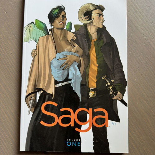 Saga Vol. 1 like new graphic novel in English
