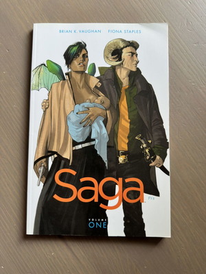 Saga Vol. 1 σαν καινούργιο graphic novel στα αγγλικά