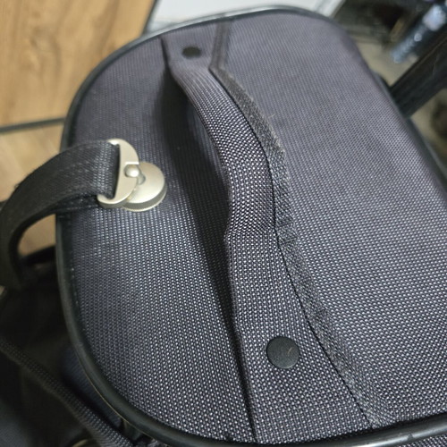 Samsonite wheeled bag used, 50/32/43 cm, gray
