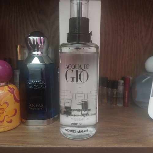 Giorgio Armani Acqua Di Gio Parfum 150ml refill with 75ml bottle
