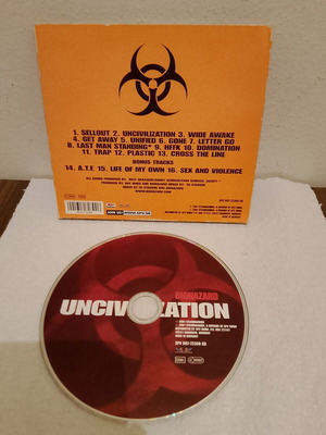 Biohazard Uncivilization CD like new, punk