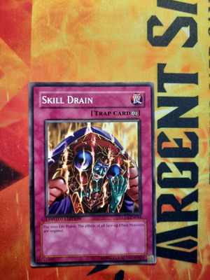 Skill Drain Limited Edition GLD1 used Yu-Gi-Oh! card