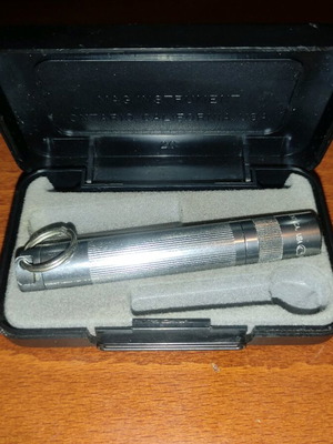 Maglite mini flashlight used, metal, 8 cm