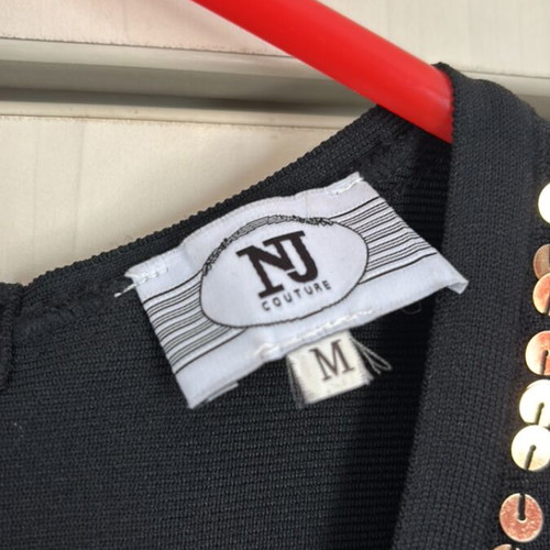 NJ Couture women's dress size XS black like new