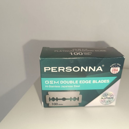Personna GEM Double Edge Blades new, missing 3 pieces