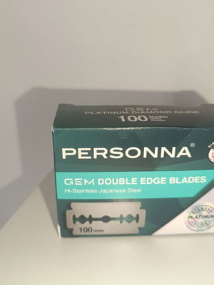 Personna GEM Double Edge Blades new, missing 3 pieces