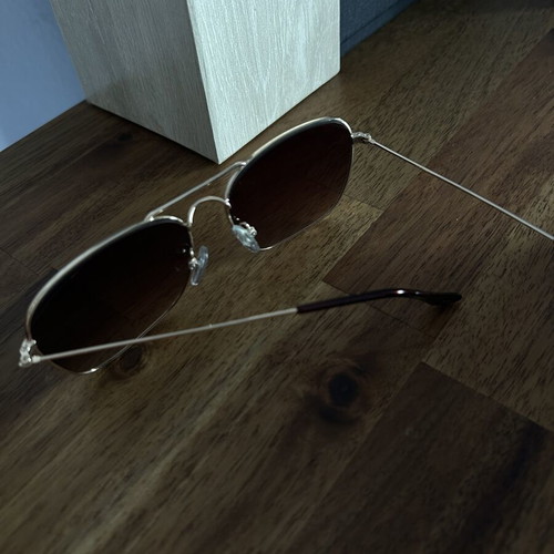 OJO sunglasses new, gold frame with brown lenses