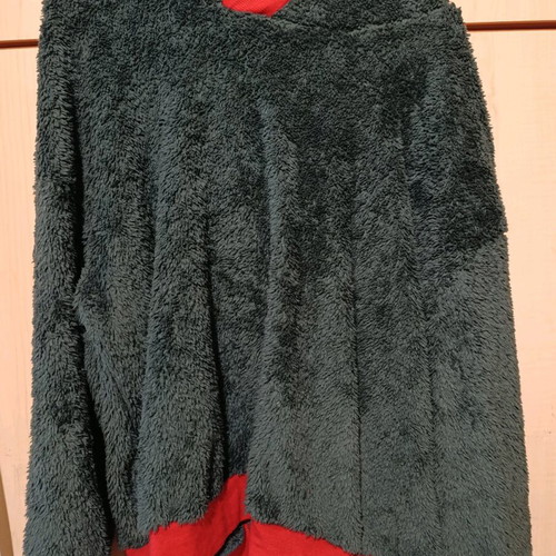 Shein women's woolen pajama new, green, sizes XL-XXL