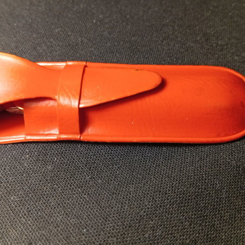 Manicure set foldable with case USSR, like new, stainless steel