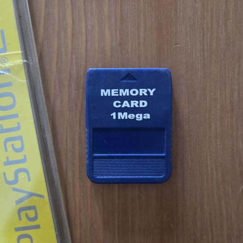 Sony PlayStation 2 8MB Memory Card new, with PS1 1MB card pack