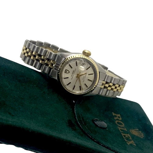 Rolex Tudor Prince γυναικείο 26mm μεταχειρισμένο ασημί