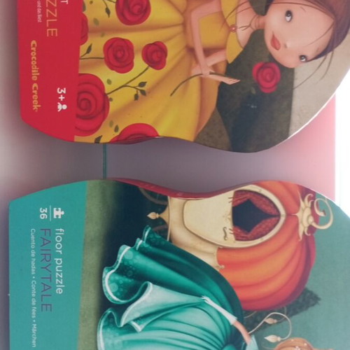 Floor puzzles pack of 2, 36 pieces each, like new