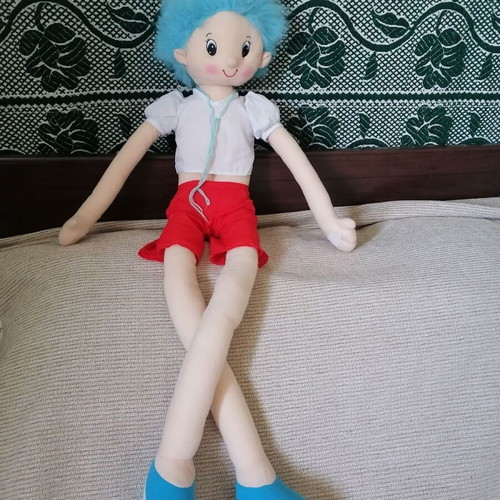 Fasouletaki doll like new, large soft, height 85 cm