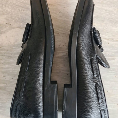 Loafers Fratelli Rossetti size 41 like new, black leather